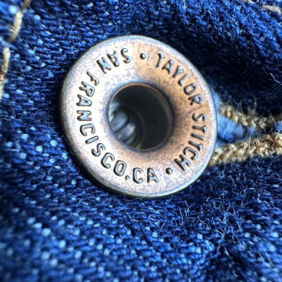 Taylor Stitch Men's Slim Jean Raw Denim 31x35 EUC - Picture 11 of 14